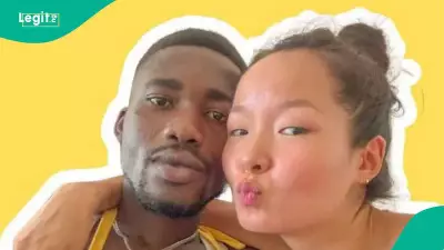 Korean Lady Shares New Favourite Sound After Marrying Nigerian Man