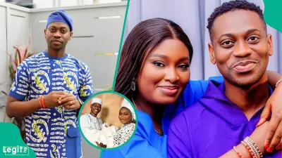 Lateef Adedimeji Reacts as Mo Bimpe Claims Triplets Are Arsenal Fans After EPL Win