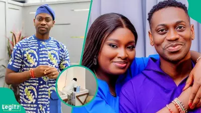 Lateef Adedimeji Responds to Fan Warning About Newborn Triplets Safety
