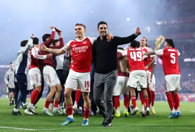 Mikel Arteta Reacts After Arsenal Win Premier League Title