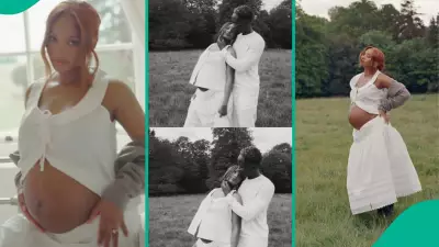 Mr Eazi and Temi Otedola Expecting First Child, Share Maternity Photos