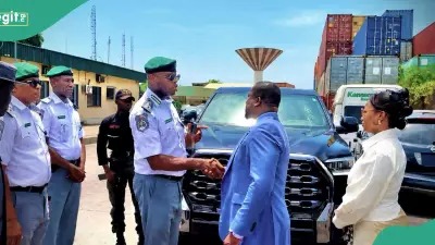 Nigeria Customs Returns Stolen Rolls-Royce, Lamborghini Fleet to Canada