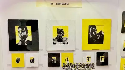 Nigerian Artist Lilian Orukwo Revives Tribal Markings in UK Paintings