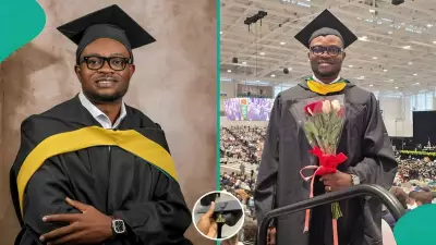 Nigerian Man Graduates with Master's in US, Shows 3.94 CGPA