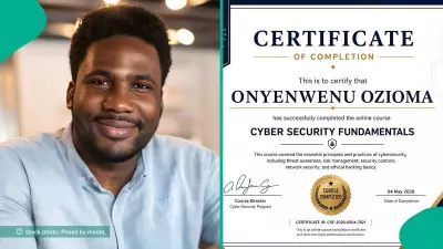 Nigerian Student Earns Cybersecurity Certificate After 4 Years of Online Courses