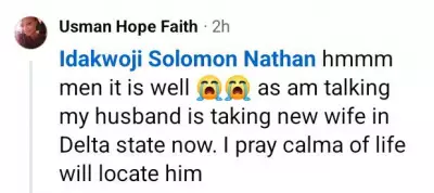 Nigerian Woman Laments as Husband Takes New Wife, Prays for Karma