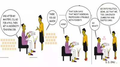 Nigeria's Economic Challenges and Reform Cartoon