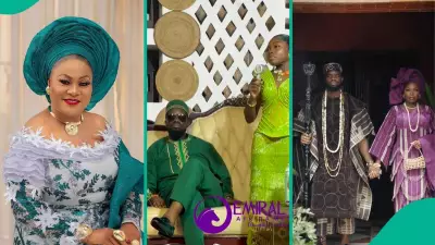 Real Reason Behind Sola Sobowale's Son-in-Law's Sad Look at Wedding Revealed