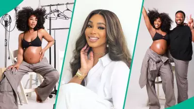 Sharon Ooja Welcomes First Child, Baby Boy with Husband Ugo Nwoke