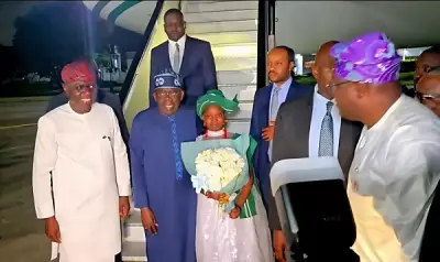 Tinubu Returns to Lagos After Diplomatic Engagements Across Africa, Europe
