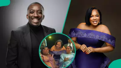 Toyin Abraham Speaks with Bovi After His AMVCA Skit on Her Feud with Funke Akindele