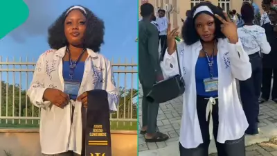 UI Graduate Marks Degree Completion with Grand Sign-Out Video