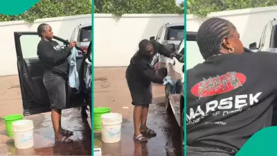 Woman Who Washed Husband's Car for 5 Years Celebrated in Video