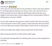 Aisha Yesufu Fires Back at Wike Over NDC Senatorial Ticket Jibe