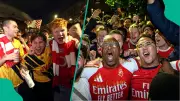 Arsenal Fans Celebrate First Premier League Title in 22 Years with Street Parties