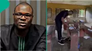 Chude Jideonwo Visits Oyo School Attack Site, Shares Emotional Classroom Footage