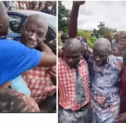 Community Erupts in Celebration as Rescued Resident Returns from Kidnappers