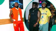 Davido Helps Security Guard Get Lady's Number at Event, Fans Hail Assist