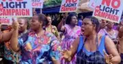Delta Women Protest Blackout, Warn Politicians: No Light, No Campaign