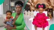 Destiny Etiko Celebrates Lookalike Baby Kasimma's First Birthday with Heartfelt Post