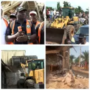 Edo Government Demolishes Kidnappers' Hideout Building in Ubiaja