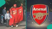 Father Goes Viral Taking Daughter to School in Arsenal Outfit After EPL Win