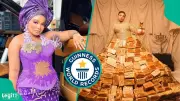 Guinness World Records Reacts to Queen Mercy Atang's Bread Outfit at AMVCA