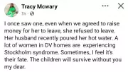 Humanitarian Reveals Abusive Husband Poured Hot Water on Wife Who Refused to Leave