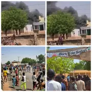 Kano youths burn LG chairman's office over bandit attacks