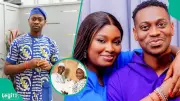 Lateef Adedimeji Reacts as Mo Bimpe Claims Triplets Are Arsenal Fans After EPL Win