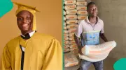 LAUTECH First-Class Graduate Who Worked as Labourer Shares Story, Bags 5 Major Awards