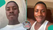 Man Lament as Girlfriend Gives Birth to Unexpected Triplets in Viral Video