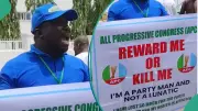 Man Protests at APC Secretariat: 'Reward Me or Kill Me' Over Alleged Abandonment