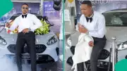 Man Who Cleaned Houses With Mom Weeps After Buying Luxury BMW