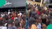 Massive Crowd of Job Seekers Storms Abuja Nightclub for Recruitment