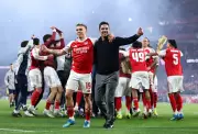 Mikel Arteta Reacts After Arsenal Win Premier League Title