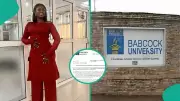 Nigerian Lady Flaunts Babcock University Admission Letter, Chooses MBA Over Banking Career