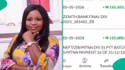 Nigerian Lady Overjoyed After Receiving Dividends from MTN and Zenith Bank