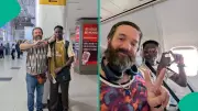 Nigerian Man Forms Unlikely Friendship with Foreign Employer After Project