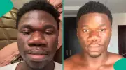 Nigerian Man Spends N18 Million on Nose Job, Shows Off New Look