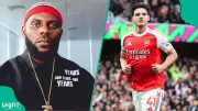 Odumodublvck Shares Private Chats with Declan Rice After Arsenal EPL Title