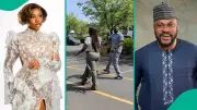 Odunlade Adekola's Dedication as Videographer for Bambam in UK Stirs Reactions