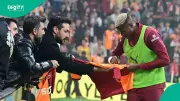 Osimhen Gifts League-Winning Jersey to Fan Who Gave Him Nigerian Flag
