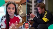 Oyibo Lady Shares Husband's Emotional Reaction to Arsenal's EPL Title Win