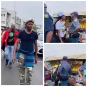 Police Stop South Africans Attacking Mozambican Woman's Fruit Stand