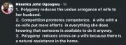 Polygamy Reduces Wife's Arrogance, Claims Nigerian Man