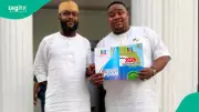 Seyi Tinubu Encourages Cubana Chief Priest After Loss of APC House of Reps Ticket in Imo