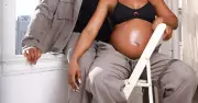Sharon Ooja Welcomes First Baby Boy with Husband Ugo Nwoke