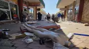 South Africans Loot Foreign-Owned Shops in Estcourt, KwaZulu-Natal