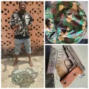 Suspected Cultist Arrested with Firearm and Military Camouflage in Niger State